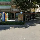 Mupi en cruce de Carrer Barcelona y Via Roma en Salou